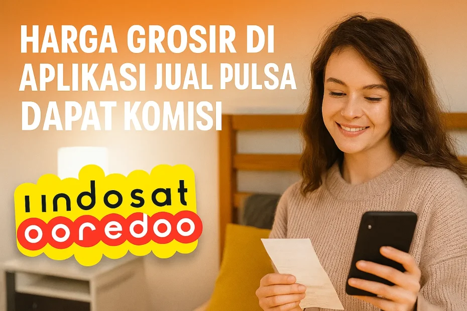Harga Grosir di Aplikasi Jual Pulsa Indosat Murah