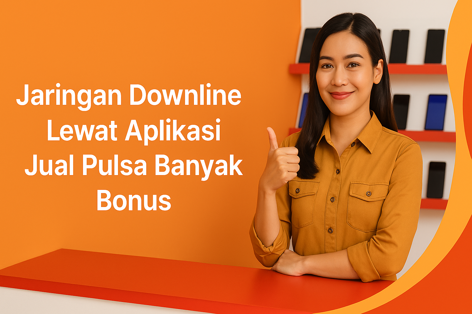 Jaringan Downline Lewat Aplikasi Jual Pulsa Banyak Bonus