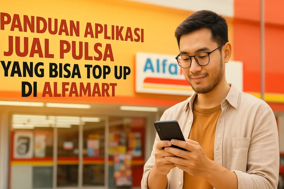 Aplikasi Jual Pulsa yang Bisa Top Up di Alfamart