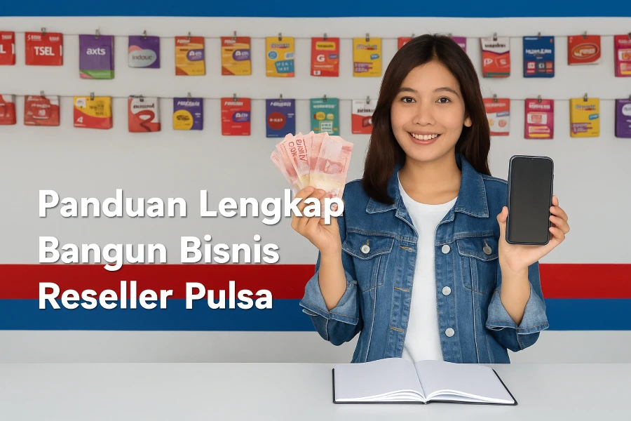 Aplikasi Jual Pulsa dan Voucher Game
